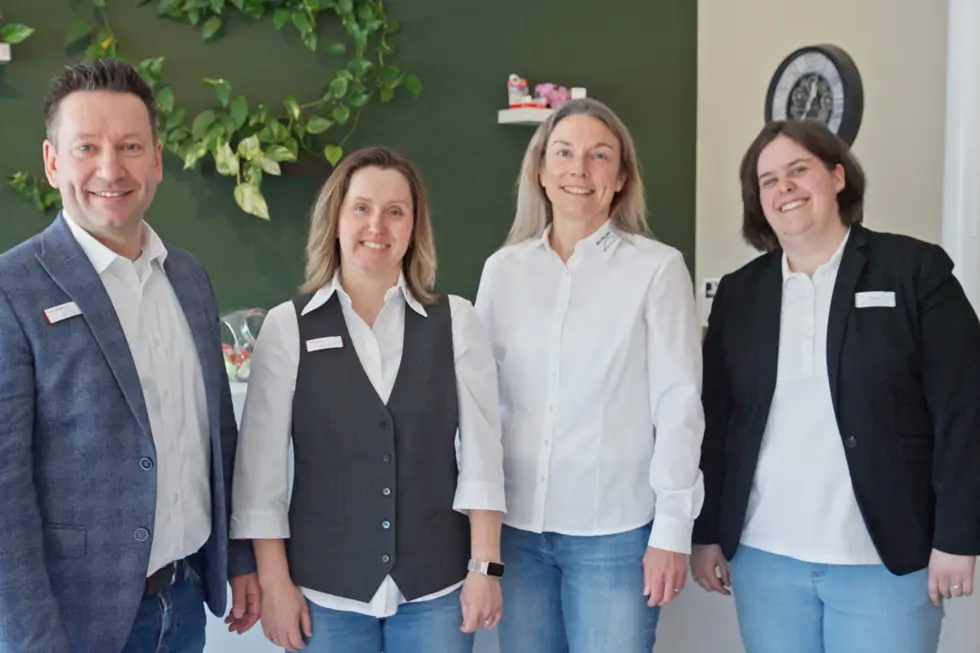 Das Team der Hörladen-Filiale Walzbachtal